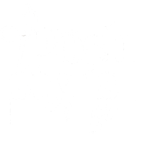 Posh stylist logo white